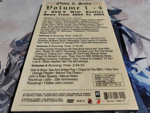 The beatles 4xdvd - the, √5710