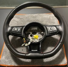 Sportlenkrad Multifunktion ACC Lenkrad VW Golf 7 VII GTI R Line schwarz rot