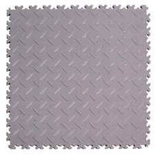 Craft-Equip INDUSTRY FLIESE ECO HELLGRAU DIAMANT WERKSTATT GARAGE PVC HALLE