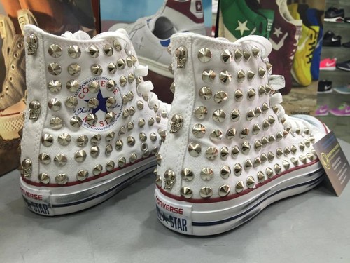 Converse all star weiß custom - converse,