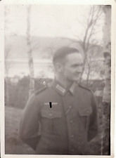 Foto Deutsche Wehrmacht Uniform Portrait 2WK