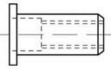 TOOLCRAFT TO-5455161 Blindnietmutter 250 St. Nieten Bolzen Befestigungsmaterial