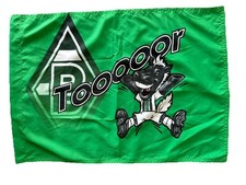 Borussia Mönchengladbach Fahne Logo Offizieller Fanartikel Fohlenshop Jünther
