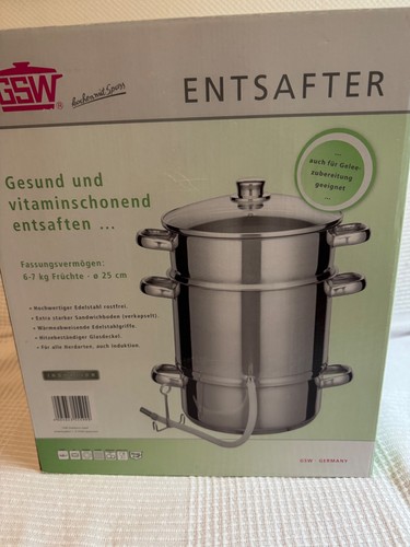 Gsw entsafter dampfentsafter - gsw,