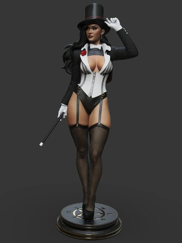Zatanna scale 3d - 3d, printed