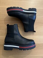 Tommy Jeans Platform Eleven 8A Stiefel | Schwarz | Plateau Boots | Gr. 41