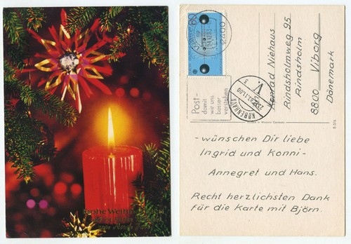 20363 weihnachten ak - weihnachten,