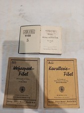 Deutsches Reich Kavallerie Fibel + Wehrsport Fibel + Militär Gesangs-Gebetsbuch