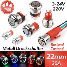 Metall Druckschalter