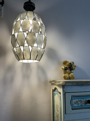 Vintage capiz muschel - vintage,