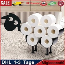 Toilettenpapierhalter Schaf WC