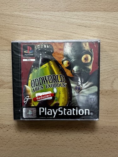 Ps1 sealed oddworld abe s - sealed, abe's