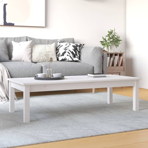 Couchtisch weiß 110x50x30 - 110x50x30, cm