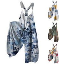 Damen-Overalls Mit Weitem Bein