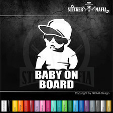 Aufkleber Baby on Board Kind