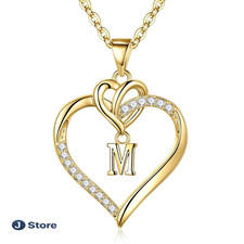 Herz Kette Damen 14K Gold