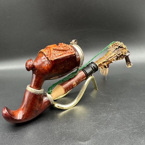 Vintage jägerpfeife bruyere - vintage,