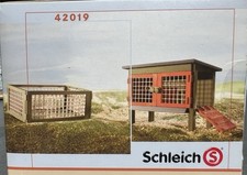 ‼️Schleich Hasenstall 42019 Hasenstall Kaninchen Gehege ‼️