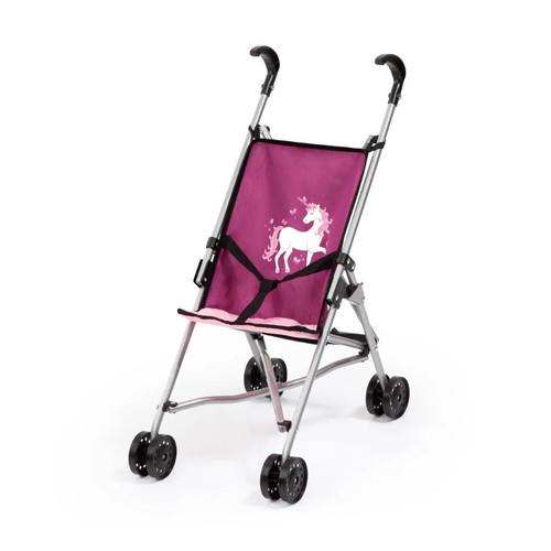 Puppen buggy pflaume einhorn - puppen,