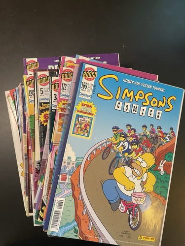 Simpsons comics sammlung - simpsons,