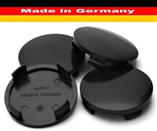 N 23 schwarz Nabenkappen Felgendeckel 60 mm Rial Alutec 4 St. 