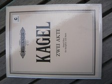 Mauricio Kagel Noten Zwei Akte