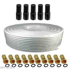 Sat Koax Kabel 50m CU Kupfer