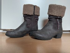 Damen Stulpenstiefel Boot Navy Größe 39 Gebraucht Von C&A