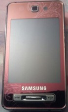 Samsung SGH-F480i Handy Touchscreen 5MP Kamera UMTS HSDPA La Fleur Scarlet Red
