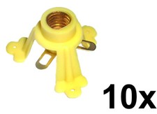 10x Beleuchtungssockel Fassung