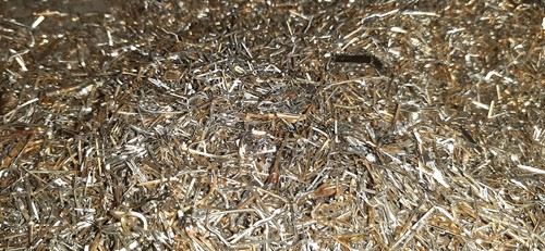 500 teilvergoldete pins - teilvergoldete, –
