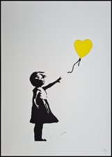 BANKSY * Girl with Balloon *