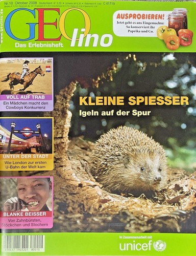 Geolino kinderzeitschrift - "geolino"-,