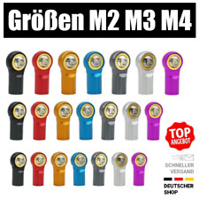 ✅ 4 STÜCK M2 M3 M4 Metall Kugelkopf Kugelköpfe Gabelköpfe Anlenkung Car Auto1/10