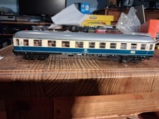 Trix Express H0 3351 Schnellzugwagen 1+2 Klasse  in blau/beige