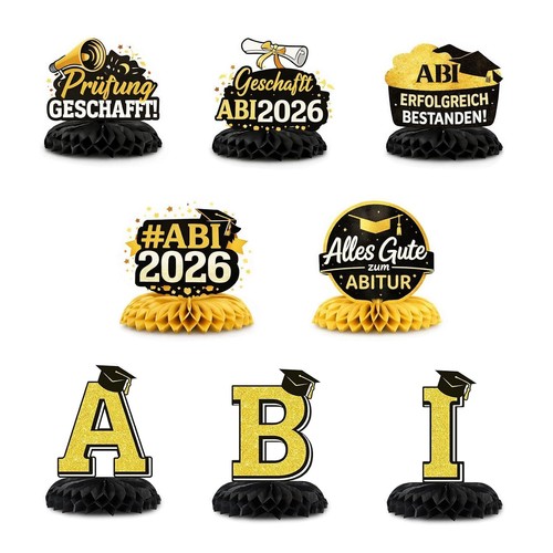 Abitur 2026 deko stück - abitur,