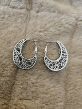 Ohrringe Creolen Messing