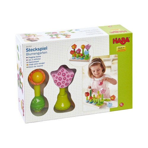 Steckspiel blumengarten - blumengarten,