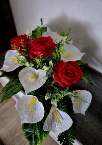 Grabgesteck blumengesteck - grabgesteck,