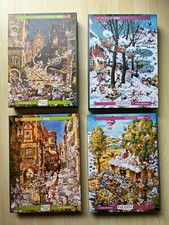 HEYE SAMMLUNG PUZZLES 1000 TEILE, (4er-SET) -