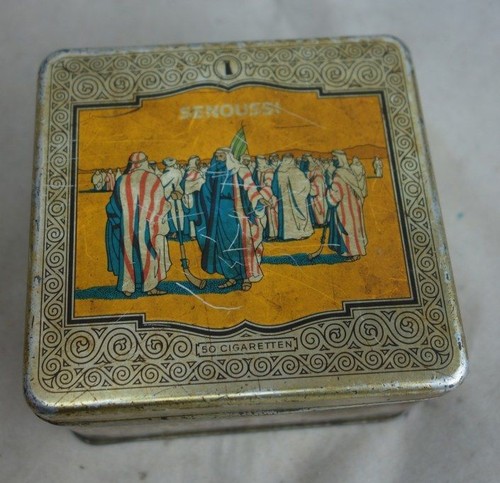 Alte blechdose senoussi - alte,