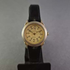 Charles Delon Damenarmbanduhr – Klassischer Look mit Lederarmband