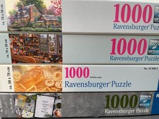 4 Ravensburger Puzzle 1000