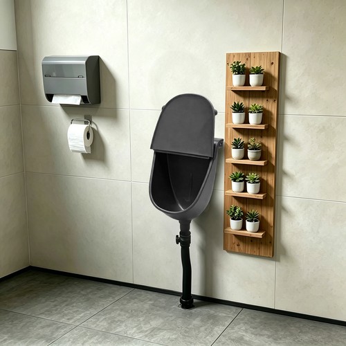 Wandmontage urinal kunststoff - urinal,