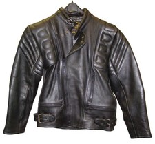Herren Motorrad-Lederjacke