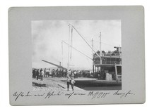 XX3159/ Mississippi Dampfer  Ladung aufnehmen USA Foto  1904