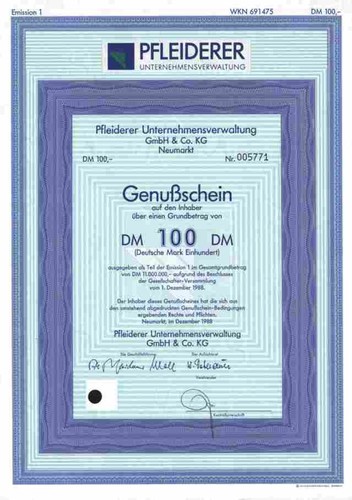 Pfleiderer 1988 neumarkt - 1988,