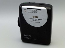 Philips SBC5607 Walkman, komplett gemacht, m. Radio und Cr/Metall- Normal-Switch