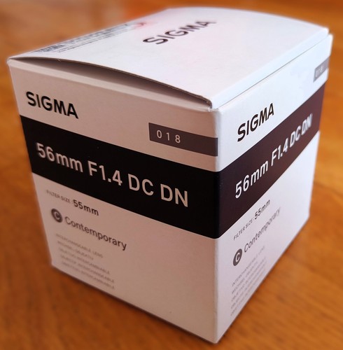 Sigma 56mm dc dn - sigma,