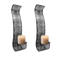 Dekoratives aus Metall Silber